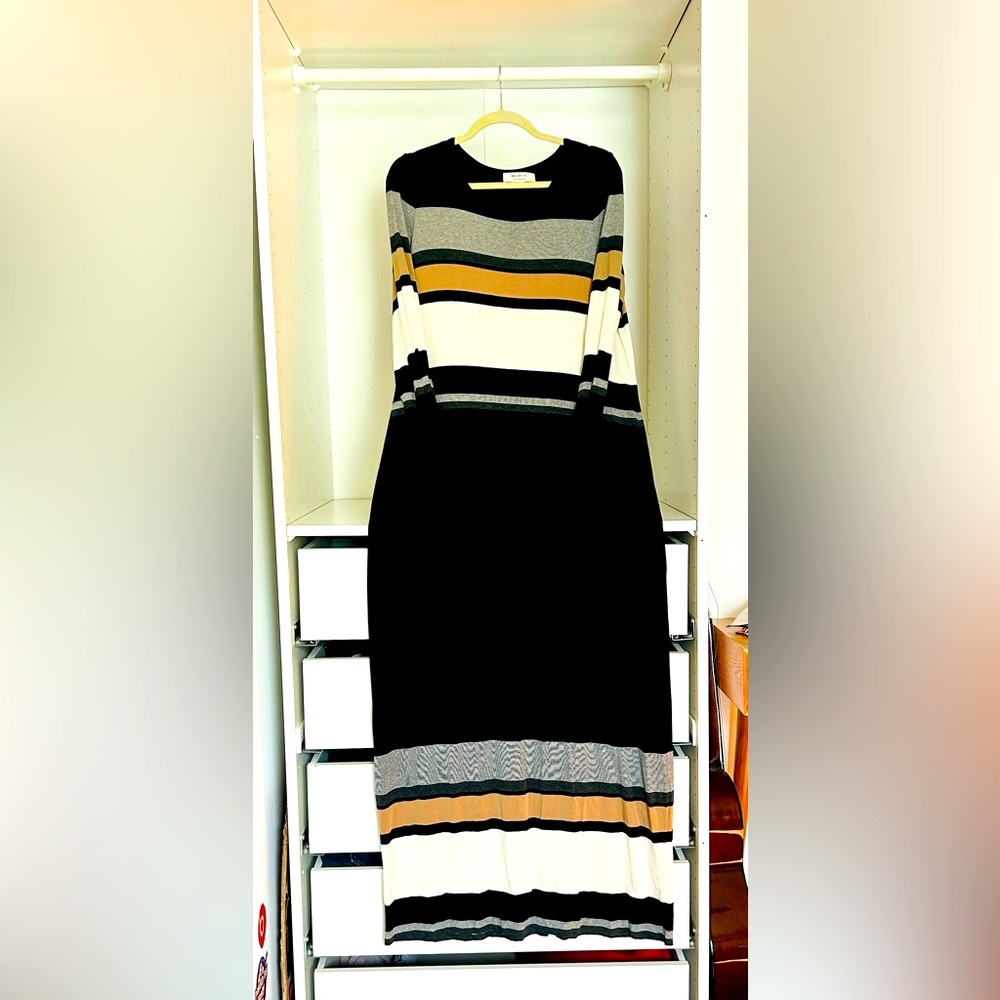 Bailey/44 Anthropologie striped maxi dress
